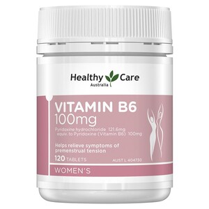 [PRE-ORDER] STRAIGHT FROM AUSTRALIA - Healthy Care Vitamin B6 100mg 120 Tablets